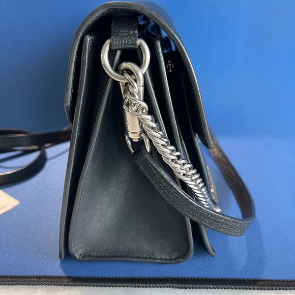 Givenchy GV3 Small Crossbody Bag handheld chain strap & leather shoulder strap. - Picture 4 of 12